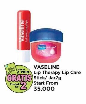 Promo Harga Vaseline Lip Therapy  - Watsons
