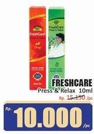 Promo Harga FRESH CARE Minyak Angin Press & Relax 10 ml - Hari Hari