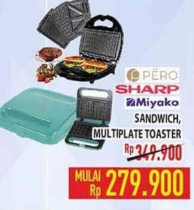 Promo Harga PERO/ SHARP/ MIYAKO Toaster  - Hypermart