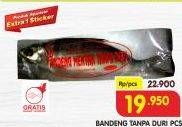 Promo Harga Ikan Bandeng Cabut Duri 1 pcs - Superindo