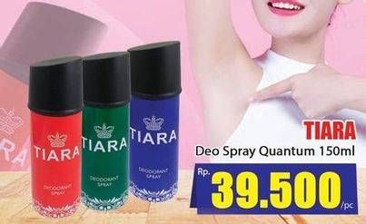 Promo Harga TIARA Deodoran Spray 150 ml - Hari Hari