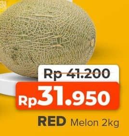 Promo Harga Melon Red per 2 kg - Yogya