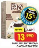 Promo Harga Simply Eazy Silky Pudding Chocolate 115 gr - Superindo