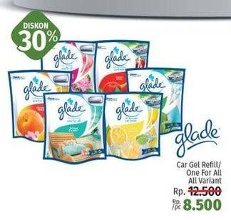 Promo Harga Glade Car Gel/One For All  - LotteMart