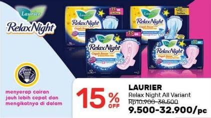 Promo Harga Laurier Relax Night All Variants  - Guardian