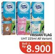 Promo Harga FRISIAN FLAG Susu UHT Purefarm All Variants per 2 pcs 225 ml - Alfamidi