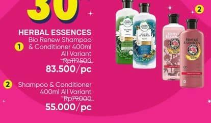 Promo Harga Herbal Essence Shampoo/Conditioner  - Guardian