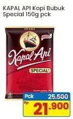 Promo Harga Kapal Api Kopi Bubuk Special 150 gr - Indomaret