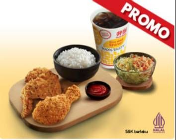 Promo Harga Hokben Fried Chicken  - HokBen