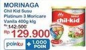 Promo Harga MORINAGA Chil Kid Platinum Vanila 400 gr - Indomaret