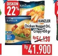 Promo Harga Kanzler Chicken Nugget Original, Crispy 450 gr - Hypermart