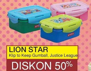 Promo Harga LION STAR Klip To Keep Gumbal, Justice League  - Yogya