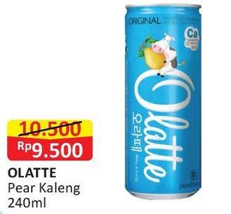 Promo Harga OLATTE Drink Pear 240 ml - Alfamart