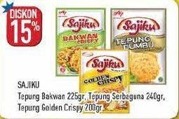 Promo Harga AJINOMOTO SAJIKU Tepung Bakwan/Tepung Bumbu/Golden Crispy  - Hypermart