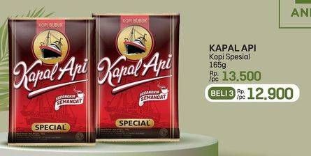 Promo Harga Kapal Api Kopi Bubuk Special 165 gr - LotteMart