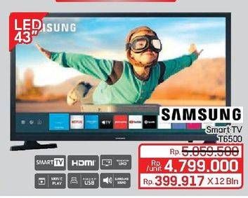 Promo Harga Samsung UA43T6500 | Smart LED TV  - Lotte Grosir