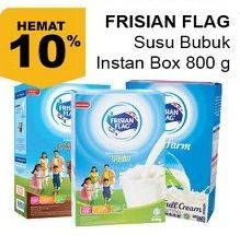 Promo Harga FRISIAN FLAG Susu Bubuk Instant 800 gr - Giant