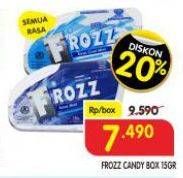 Promo Harga Frozz Candy All Variants 15 gr - Superindo