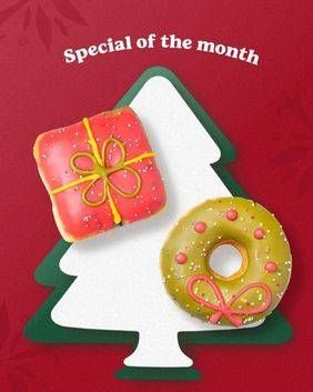 Promo Harga Special of the month  - Dunkin Donuts
