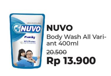 Promo Harga Nuvo Body Wash All Variants 450 ml - Alfamidi