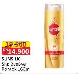 Promo Harga SUNSILK Shampoo Bye Bye Rontok 160 ml - Alfamart