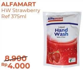 Promo Harga ALFAMART Hand Wash (Hand Soap) Strawberry 375 ml - Alfamart