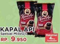 Promo Harga Kapal Api Kopi Bubuk Special Mix 10 pcs - Yogya