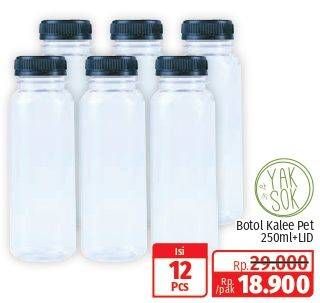 Promo Harga Yaksok Botol Kalee 250ml 12 pcs - Lotte Grosir