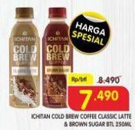 Promo Harga Ichitan Cold Brew Coffee Classic Latte, Brown Sugar 250 ml - Superindo
