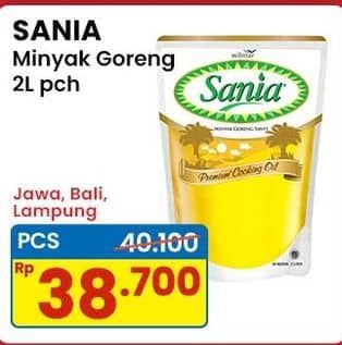 Promo Harga Sania Minyak Goreng 2000 ml - Indomaret