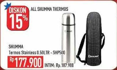 Promo Harga SHUMA Thermos Stainless  - Hypermart