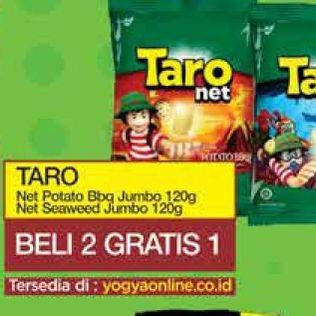 Promo Harga TARO Net Potato BBQ, Seaweed 120 gr - Yogya