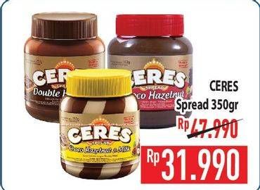 Promo Harga Ceres Choco Spread 350 gr - Hypermart
