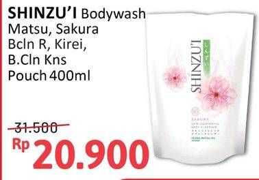 Promo Harga Shinzui Body Cleanser Matsu, Sakura, Kirei, Kensho 420 ml - Alfamidi