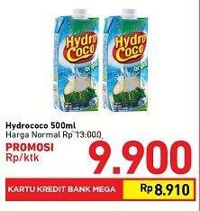 Promo Harga HYDRO COCO Minuman Kelapa Original 500 ml - Carrefour