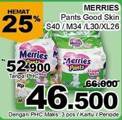 Promo Harga Merries Pants Good Skin S40, M34, L30, XL26  - Giant