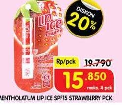 Promo Harga Lip Ice Sheer Color Strawberry 2 gr - Superindo