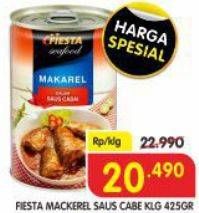 Promo Harga Fiesta Seafood Makarel Chili Sauce 425 gr - Superindo