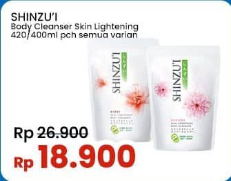 Promo Harga Shinzui Body Cleanser All Variants 420 ml - Indomaret