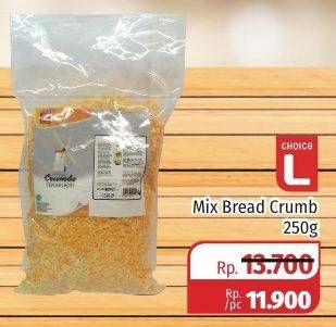 Promo Harga Choice L Mix Bread Crumb 250 gr - Lotte Grosir