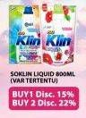 Promo Harga SO KLIN Liquid Detergent 800 ml - Superindo