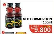 Promo Harga NEO HORMOVITON Energy Drink per 2 botol 150 ml - Alfamidi