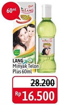 Promo Harga CAP LANG Minyak Telon Lang Plus 60 ml - Alfamidi