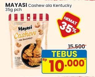 Promo Harga Mayasi Cashew Ala Kentucky 35 gr - Indomaret