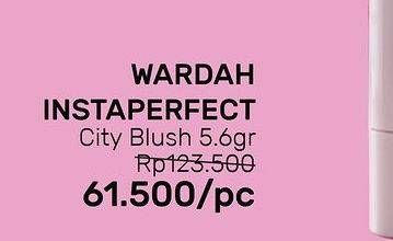 Promo Harga WARDAH Instaperfect City Blush Blusher Click  - Guardian