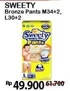Promo Harga Sweety Bronze Pants M34+2, L30+2  - Alfamart