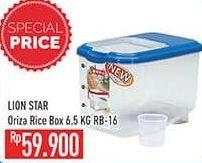 Promo Harga Lion Star Oriza Rice Box 6500 gr - Hypermart
