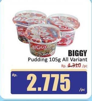 Promo Harga Biggy Dairy Pudding All Variants 105 gr - Hari Hari
