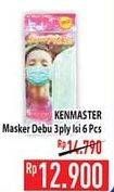 Promo Harga KENMASTER Masker 6 pcs - Hypermart