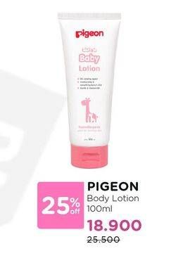 Promo Harga PIGEON Baby Lotion 100 ml - Watsons